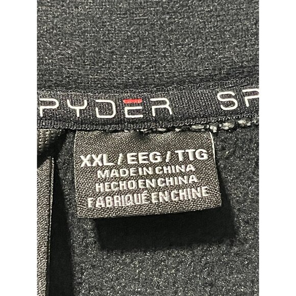 Spyder Men's Relaxed Fit Full Zip Jacket, XXL, Gray, New - Picture 11 of 14